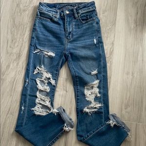 American eagle next level stretch skinny jeans